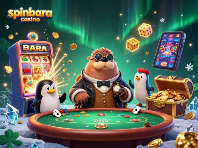 Engage in fun with spinbara casino’s underwater poker scene featuring unique characters and vibrant game elements.